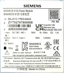 Siemens 6SL3310-1TE33-8AA3